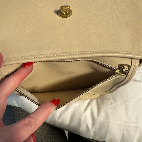 Vintage coach quincy bag in bone - Picture 9 of 9